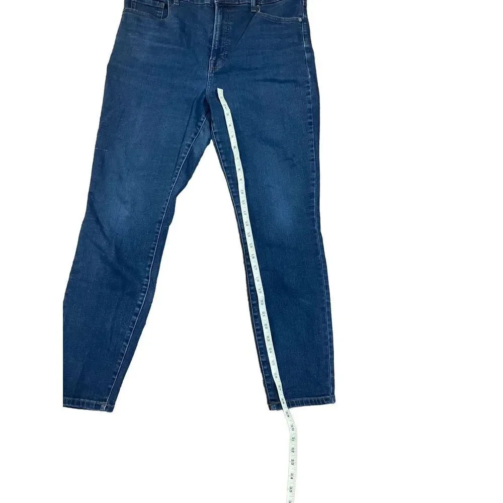 Everlane high rise straight leg jeans 33”‎